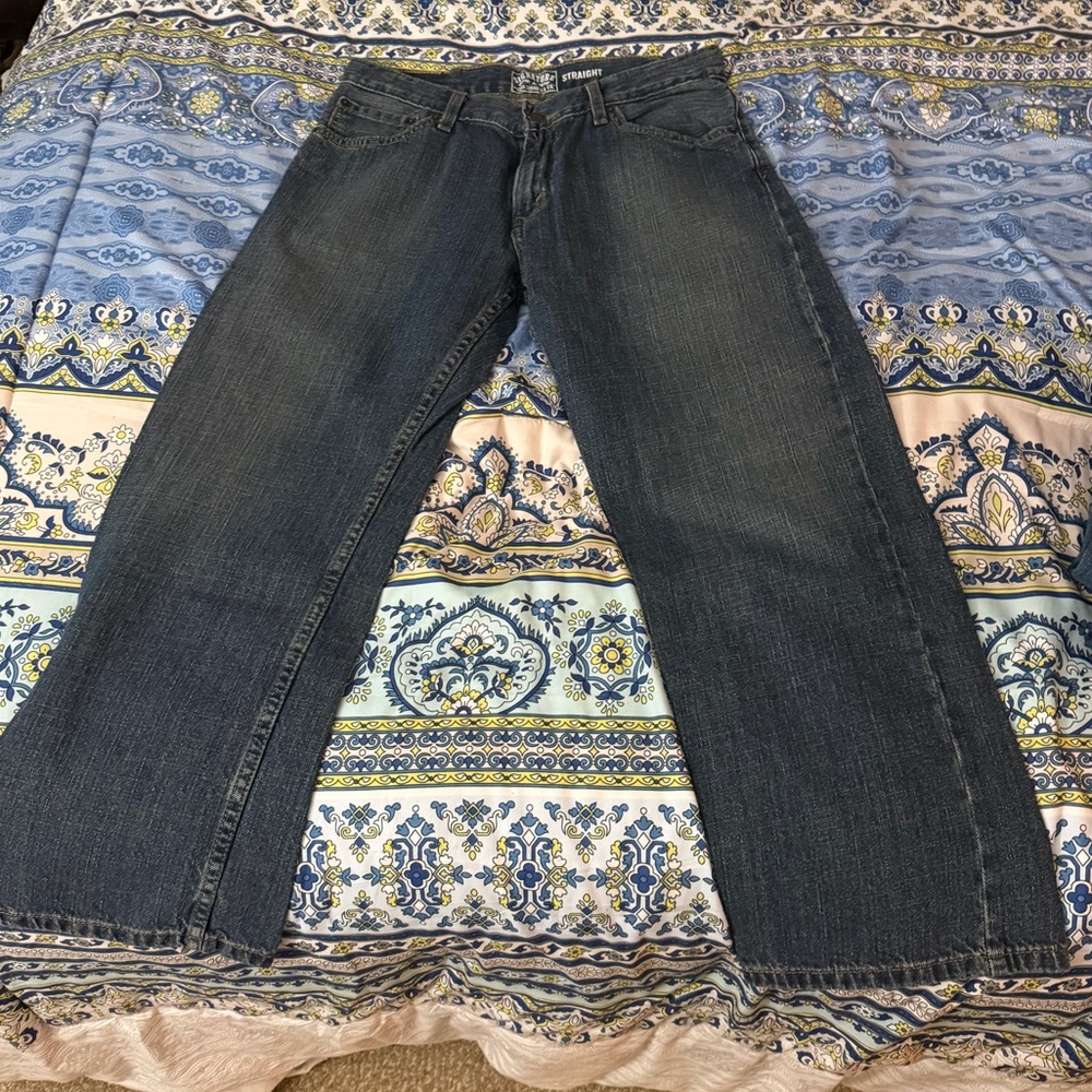 LEVIS Strauss Signature Straight 14 HUSKY 32x27 Stone wash jeans